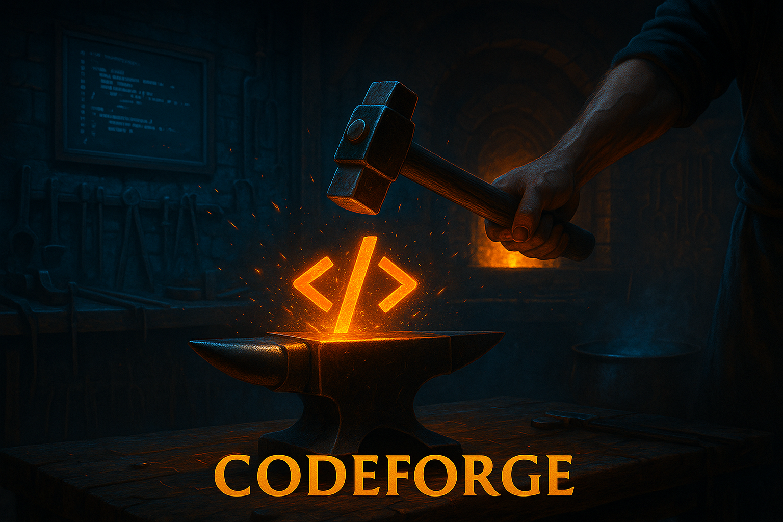 CodeForge Logo